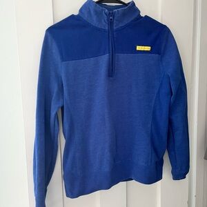 Prince & Fox Royal Blue Half-Zip Sweater